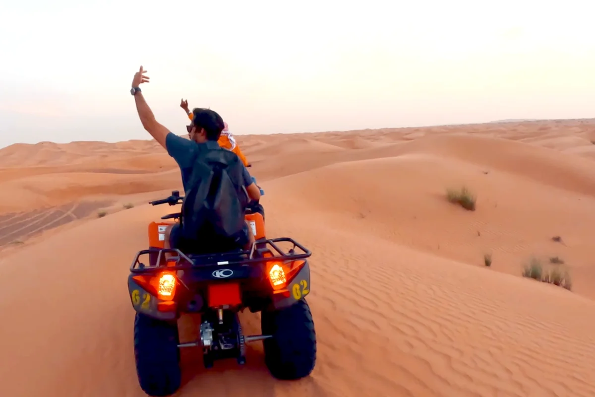 quad bike with wondersgate tourism dubai4
