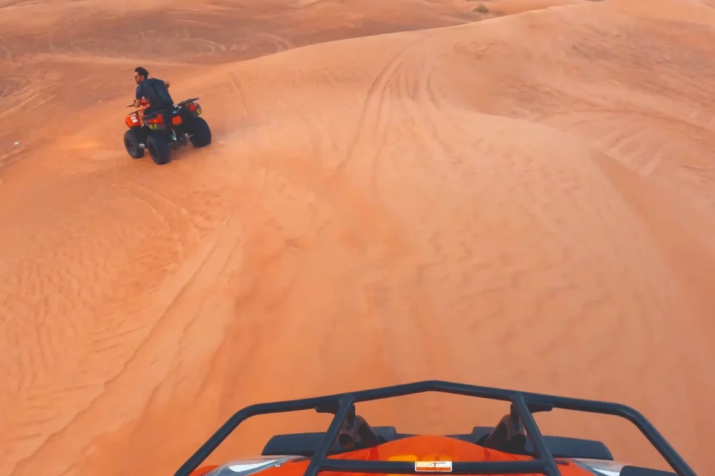 quad bike with wondersgate tourism dubai4