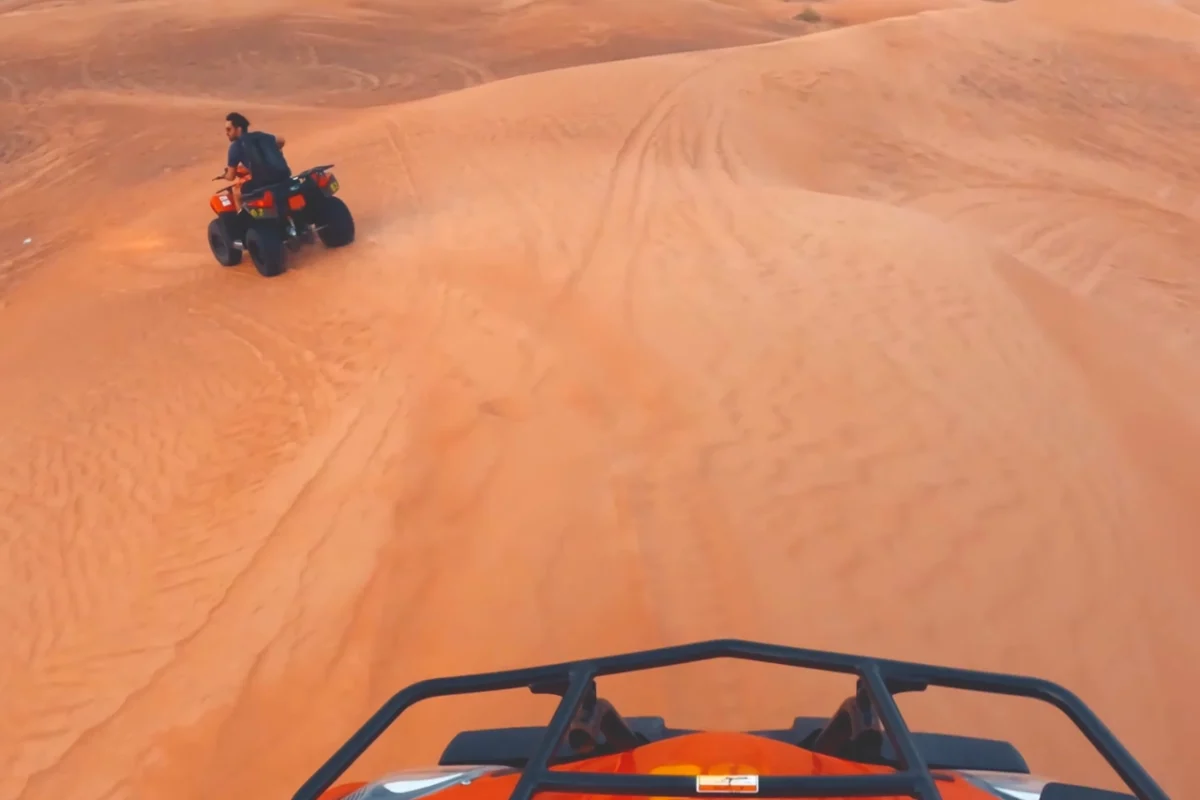 quad bike with wondersgate tourism dubai4