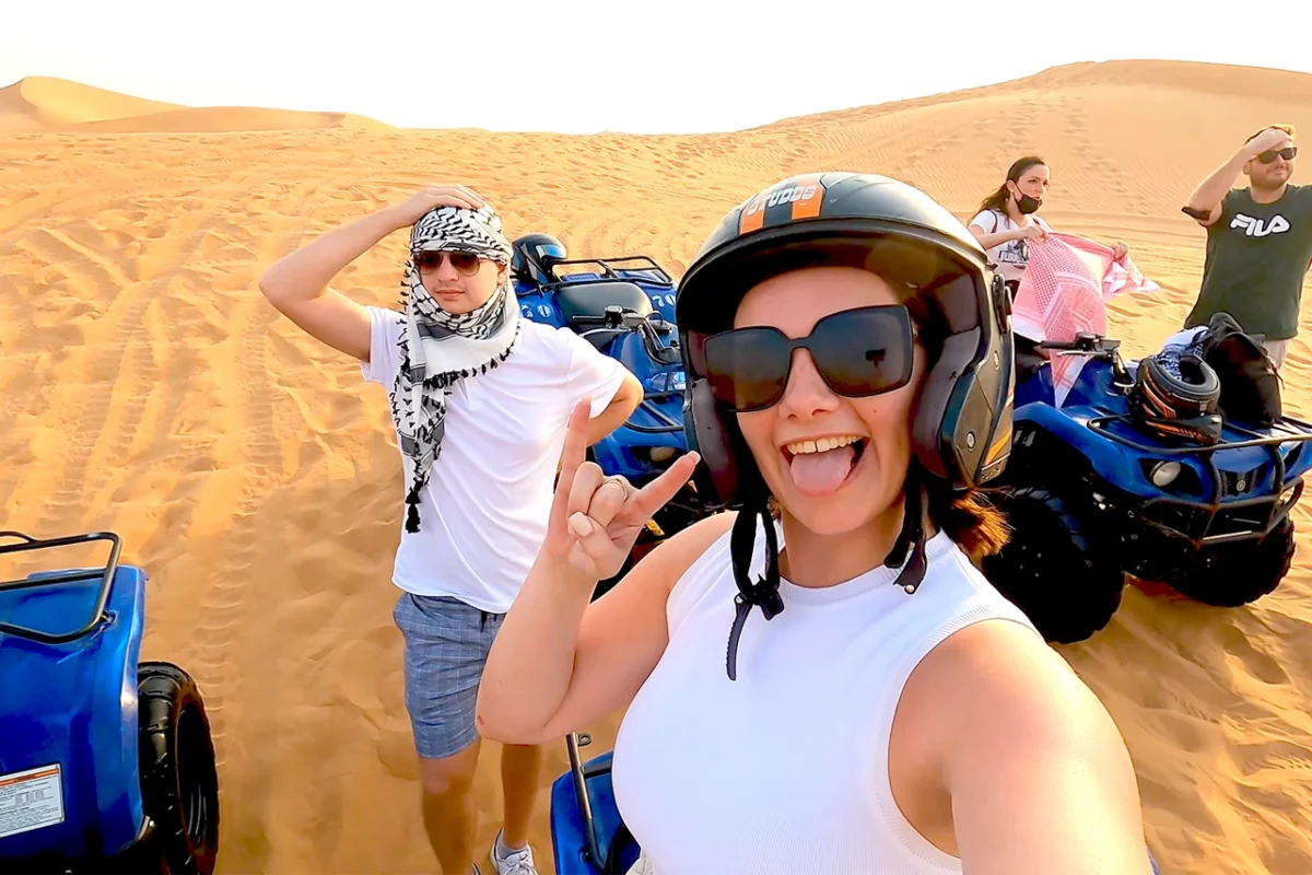 1 hour quad biking dubai quad bike with wondersgate tourism dubai4