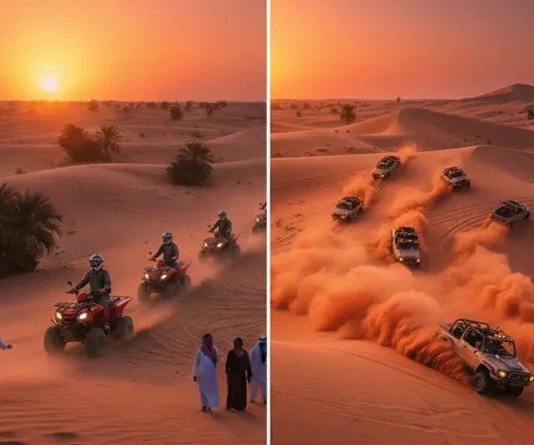 Evening Desert safari with 30 minutes Quad bike