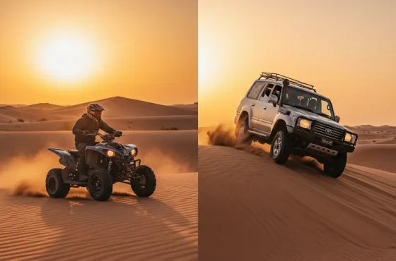 Morning Desert Safari with 1-Hour Quad Biking