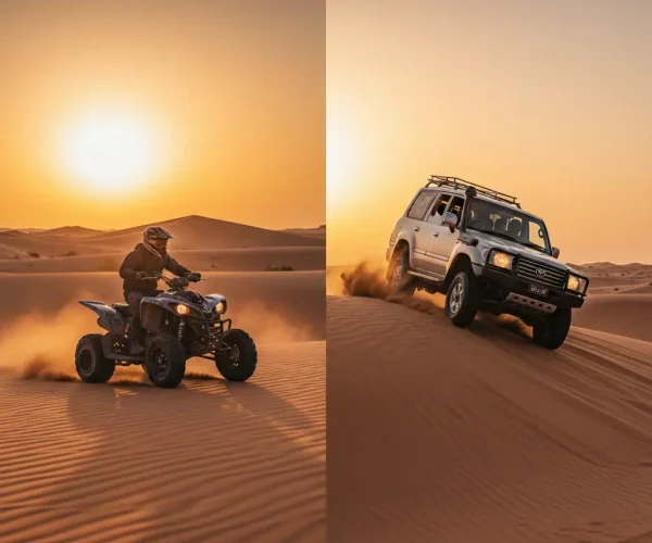 Morning Desert Safari with 1-Hour Quad Biking