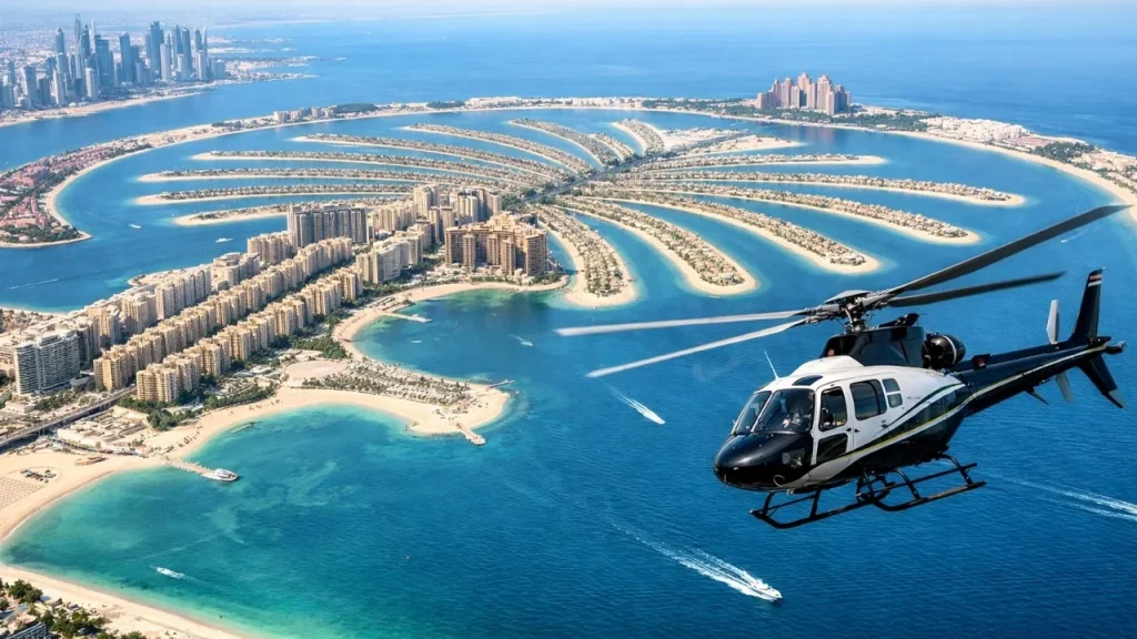 Helicopter Tour Dubai – 17 Min Palm Tour