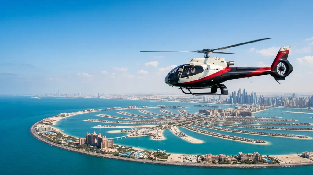 Helicopter Tour Dubai – 40 Min Odyssey Tour