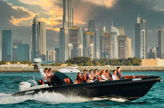 The Yellow Boats Dubai – 60 Min Evening Tour