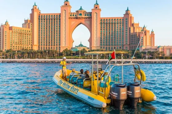 The Yellow Boats Dubai – 75 Min Atlantis Tour