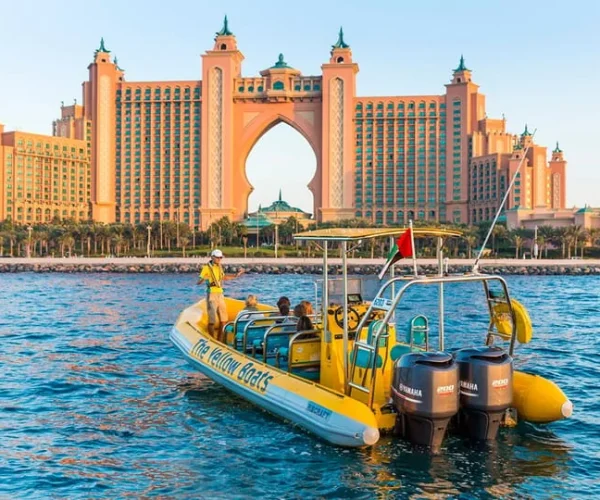 The Yellow Boats Dubai – 75 Min Atlantis Tour