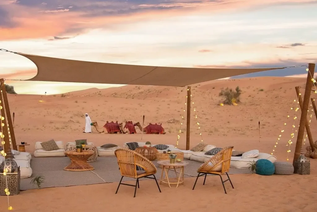 VIP Desert Safari with Lounge – Standard 4x4