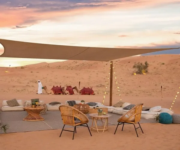 VIP Desert Safari with Lounge – Standard 4×4