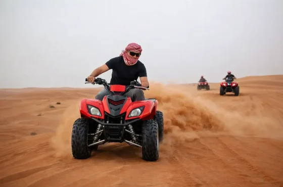 VIP Desert Safari with Quad Bike – Standard 4×4