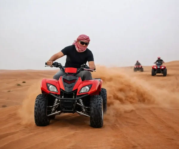 VIP Desert Safari with Quad Bike – Standard 4×4